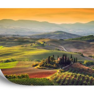 Papier Peint Paysage Champ 3D – Image 2