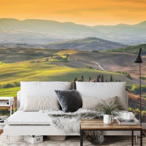 Papier Peint Paysage Champ 3D – Image 3