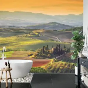 Papier Peint Paysage Champ 3D – Image 5
