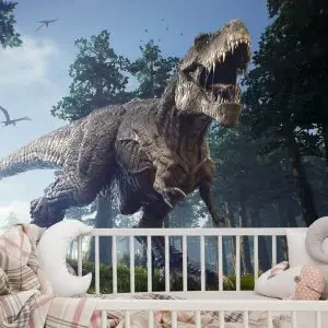 Papier Peint Tyrannosaure Dans La Forêt – Image 6