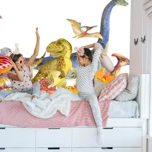 Papier Peint Dinosaures Peints À L'aquarelle – Image 7