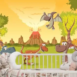 Papier Peint Dinosaures De Conte De Fées – Image 6