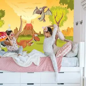 Papier Peint Dinosaures De Conte De Fées – Image 7