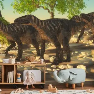 Papier Peint Dinosaures Et Nature – Image 5