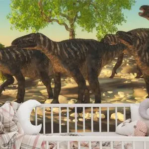 Papier Peint Dinosaures Et Nature – Image 6