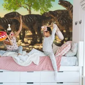 Papier Peint Dinosaures Et Nature – Image 7