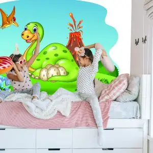 Papier Peint Dinosaures Sur La Clairière – Image 7