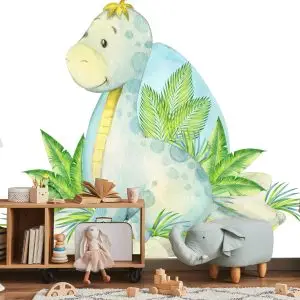Papier Peint Petit Dinosaure Et Nature – Image 5