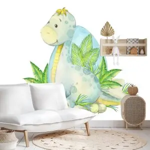 Papier Peint Petit Dinosaure Et Nature – Image 4
