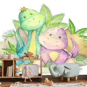 Papier Peint Petits Dinosaures Mignons – Image 5