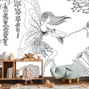 Papier Peint Fées Et Fleurs – Image 5