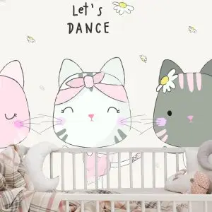 Papier Peint Chats Dansants – Image 6