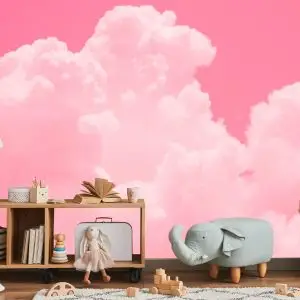 Papier Peint Nuages ​​Roses – Image 5