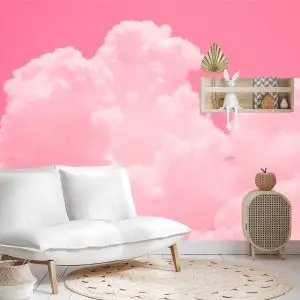 Papier Peint Nuages ​​Roses – Image 4
