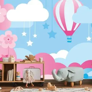 Papier Peint Ballon Dans Les Nuages – Image 5