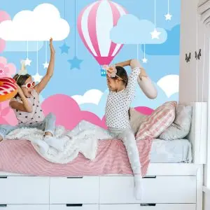 Papier Peint Ballon Dans Les Nuages – Image 7