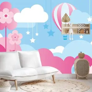 Papier Peint Ballon Dans Les Nuages – Image 4