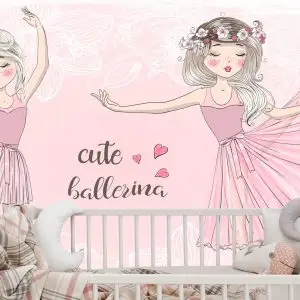 Papier Peint Ballerines Roses – Image 6