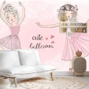 Papier Peint Ballerines Roses – Image 4