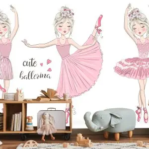 Papier Peint Danseurs Roses – Image 5