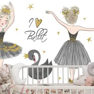 Papier Peint Danseur De Ballet Et Cygne Noir – Image 6