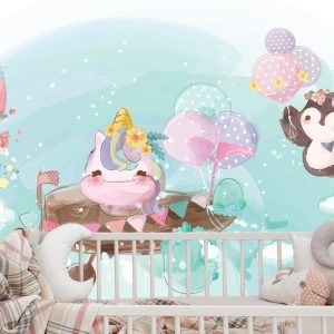 Papier Peint Animaux Volants Mignons – Image 6