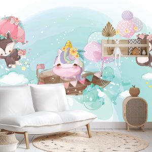 Papier Peint Animaux Volants Mignons – Image 4