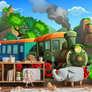 Papier Peint Train Et Paysage – Image 5