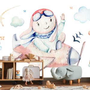 Papier Peint Garçon Dans Un Avion – Image 5