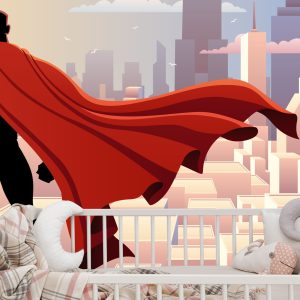 Papier Peint Super-Héros Dans Une Cape – Image 6