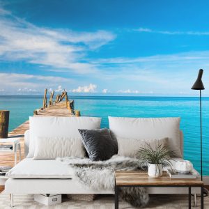 Papier Peint Paysage Mer 3D – Image 3