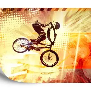 Papier Peint Cycliste – Image 2