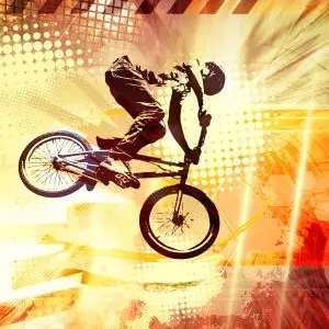 Papier Peint Cycliste – Image 1
