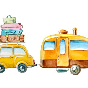 Papier Peint Voiture De Voyage – Image 1