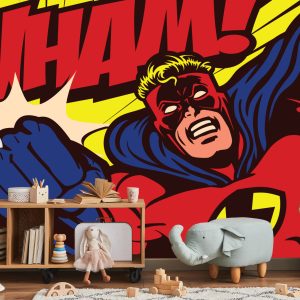 Papier Peint Super-Héros Comique – Image 5