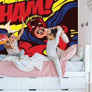 Papier Peint Super-Héros Comique – Image 7