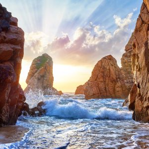 Papier Peint Paysage Rochers – Image 1