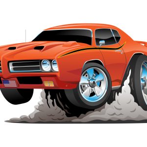 Papier Peint Voiture Classique Américaine – Image 1