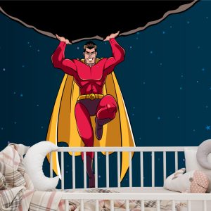 Papier Peint Super-Héros Dans L'espace – Image 6