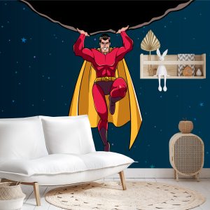 Papier Peint Super-Héros Dans L'espace – Image 4