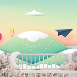 Papier Peint Avion En Papier Dans Le Ciel – Image 6