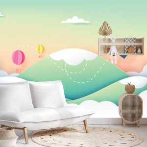 Papier Peint Avion En Papier Dans Le Ciel – Image 4