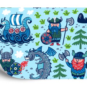 Papier Peint Monde Viking – Image 2