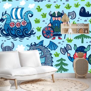 Papier Peint Monde Viking – Image 4