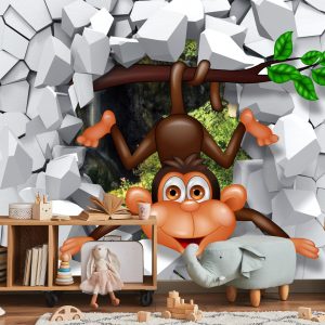 Papier Peint Singe Heureux – Image 5