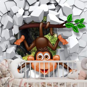 Papier Peint Singe Heureux – Image 6