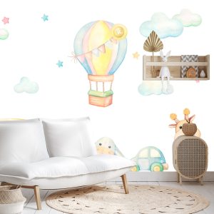 Papier Peint Jouets Dans Des Tons D'aquarelle – Image 4