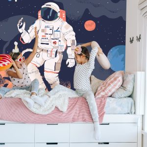 Papier Peint Astronaute Dans L'espace Et Les Planètes – Image 7