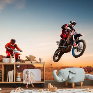 Papier Peint Motos Dans Le Désert – Image 5