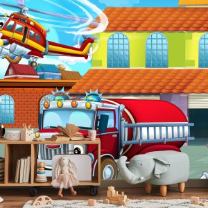 Papier Peint Pompiers De Conte De Fées – Image 5